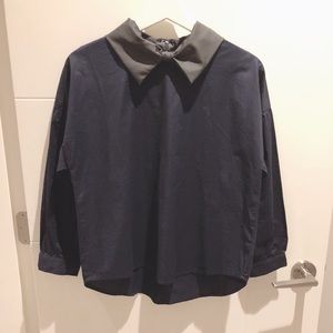 🎀NEW Bow tie collar shirt